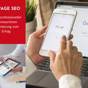 SEO - SUCHMASCHINENOPTIMIERUNG VOM PROFI
Unsere SEO Pakete sind auf eine dauerhafte Optimierung Ihrer Website ausgelegt und auch unsere SEO Experten bilden sich stetig weiter, um schnell auf Neuerungen bei Suchalgorithmen und Webstandards zu reagieren. Sichern Sie sich jetzt Ihren Erfolg, indem Sie Ihre Webseite vor die des Wettbewerbs setzen. Wir unterstützen Sie als Werbeagentur dabei, von Ihrer Zielgruppe schneller gefunden zu werden.