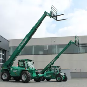 Machine Hunter Arbeitsbühnen Gabelstapler Telestapler Hannover