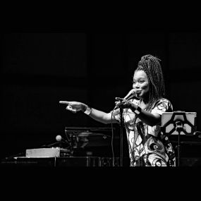 China Moses a soul, a personality, so strong and impressive. Jazz festival Karlsruhe 2019