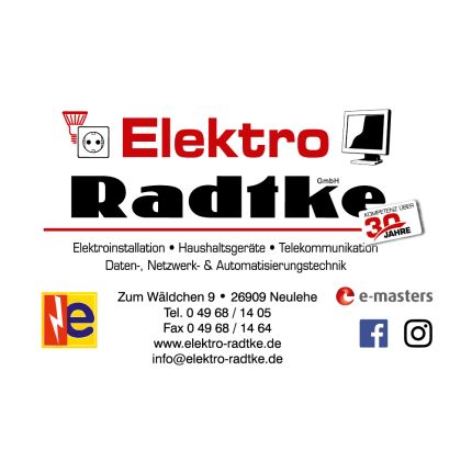 Logo van Elektro Radtke GmbH