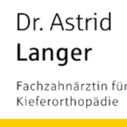 Logótipo de Dr. Astrid Langer - Kieferorthopädie