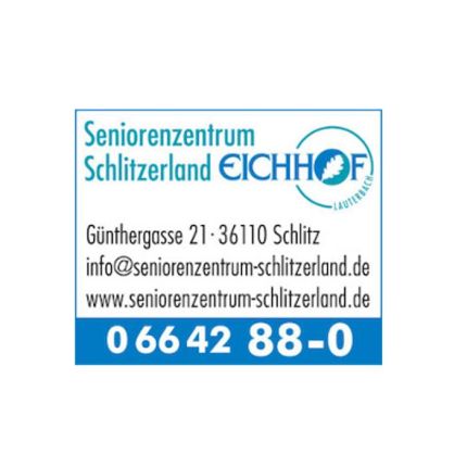 Logo van Eichhof Pflege gGmbH Stiftliches Seniorenzentrum Schlitzerland