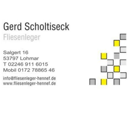 Logótipo de Gerd Scholtiseck | Fliesenleger