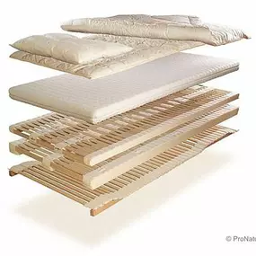 So einzigartig wie Ihr Körper!
Ergonomische Schlafsyteme von
Pro Natura