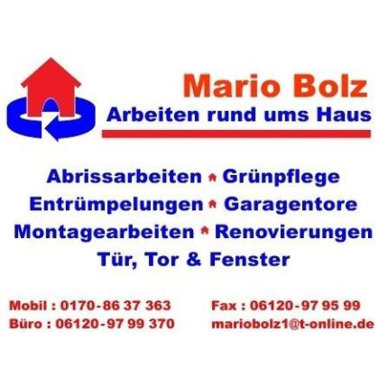 Logótipo de Dienstleistung - Mario Bolz, Arbeiten rund ums Haus