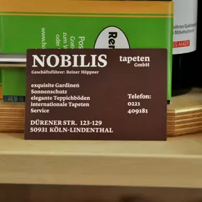 Gardinen & Tapeten NOBILIS GmbH I Raumausstattung Köln