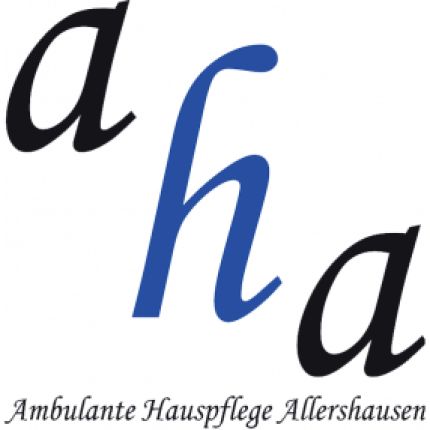 Logo van AHA Pflegedienst Ambulante Hauspflege Allershausen GbR