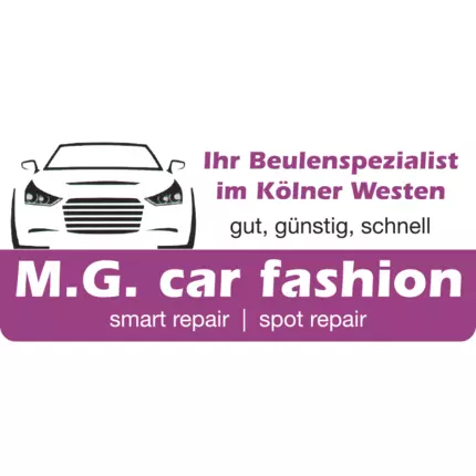 Logótipo de M.G. car fashion | Autoaufbereitung, Autolackierung und Beulendoktor