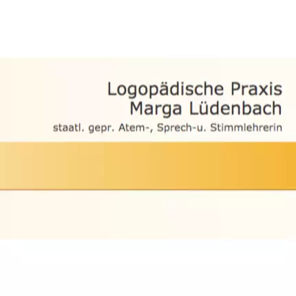 Logo van Logopädische Praxis Lüdenbach | Köln