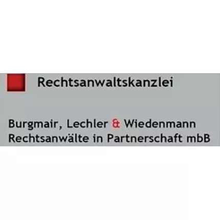 Logotipo de Burgmair, Lechler & Wiedenmann Rechtsanwälte in Partnerschaft mbB