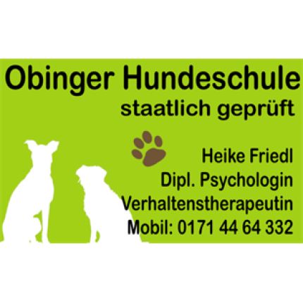 Logo von Obinger Hundeschule