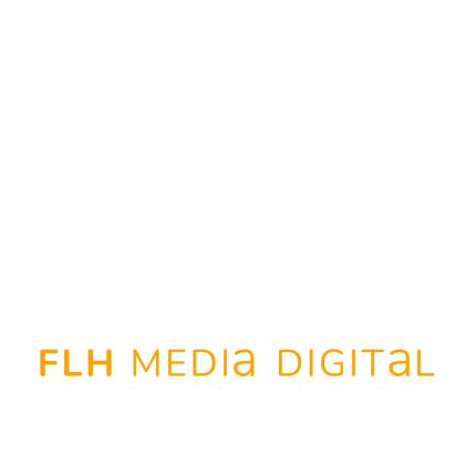 Logotipo de FLH Media Digital