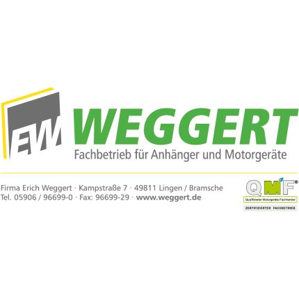 Logo van E. Weggert - Anhänger und Motorgeräte