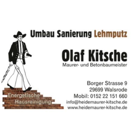 Logo fra Maurer- und Betonbaumeister Olaf Kitsche