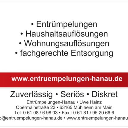 Logo von Entrümpelungen-Hanau