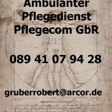 Logo van Ambulanter Pflegedienst Pflegecom GbR