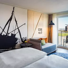 Comfort double room with sea view