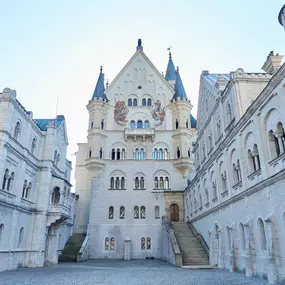 Neuschwanstein Castle Courtyard