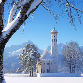 St. Coloman Church Winter