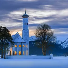 St. Coloman Church Winter