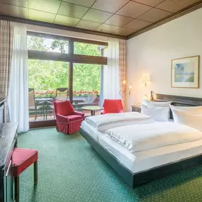 Superior double room in the main building with balcony