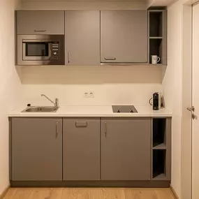 Studio Apartment kitchenette