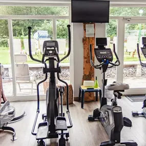 Health club  fitness center  gym