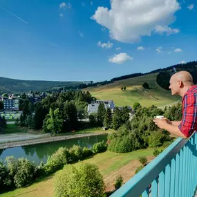 Balcony with view