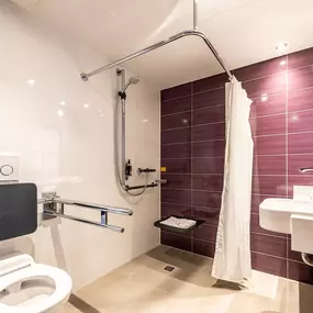 Premier Inn Germany accessible wet room