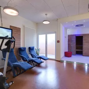 Health club  fitness center  gym