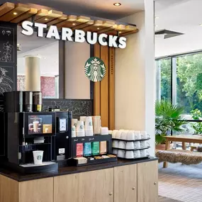 Starbucks coffee bar