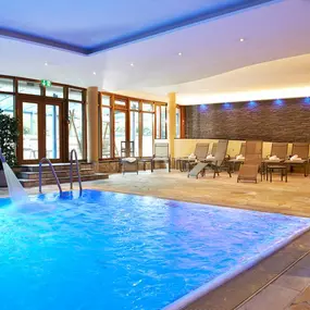 Indoor pool area