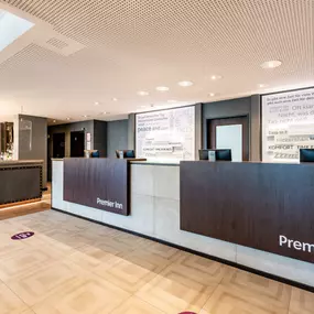 Premier Inn Munich Airport Ost hotel reception