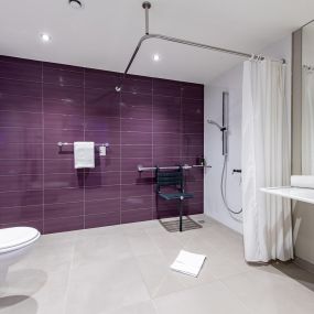 Premier Inn Germany accessible wet room
