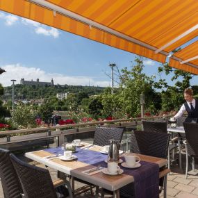 Terrasse im Maritim Hotel Würzburg