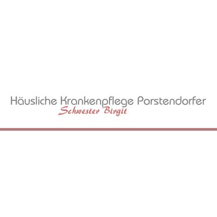 Logotyp från Häusliche Krankenpflege Birgit Porstendorfer
