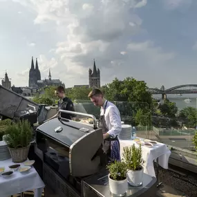 Dachterrasse im Maritim Hotel Köln