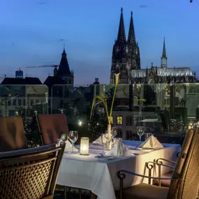 Dachterrasse im Maritim Hotel Köln