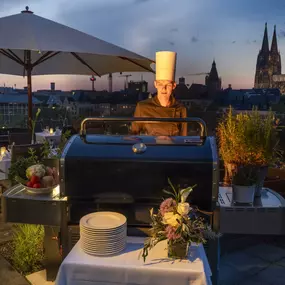 Dachterrasse im Maritim Hotel Köln