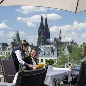 Dachterrasse im Maritim Hotel Köln