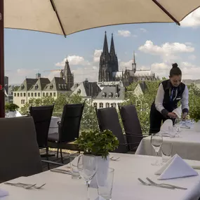 Dachterrasse im Maritim Hotel Köln