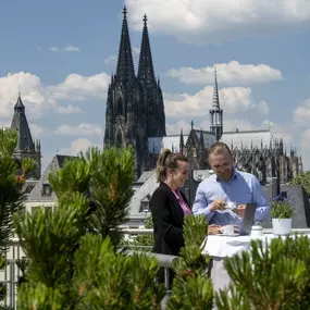 Dachterrasse im Maritim Hotel Köln