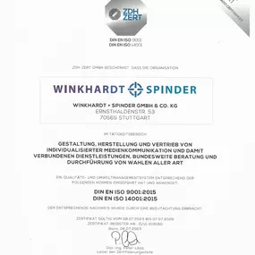 Bild von Winkhardt + Spinder GmbH & Co. KG