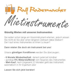 Bild von Blasinstrumente Ralf Radermacher GmbH