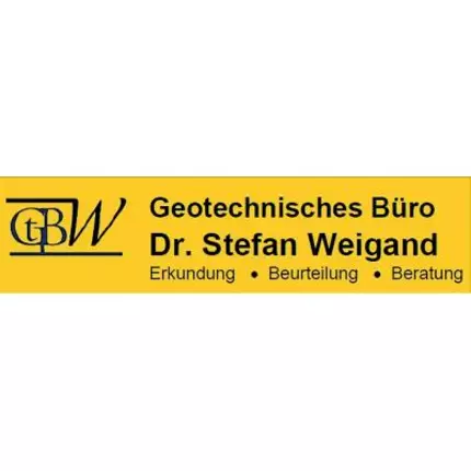 Logotipo de Geotechnisches Büro Dr. Stefan Weigand