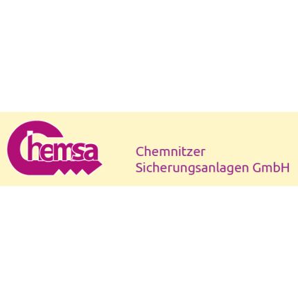 Logo van Sicherungsanlagen GmbH CHEMSA Chemnitzer