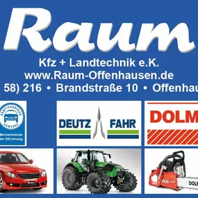 Bild von Raum Kfz-, Garten- u. Landtechnik