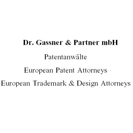 Logo od Patentanwälte Dr. Gassner & Partner mbB
