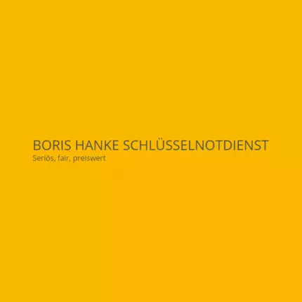 Logo van Schlüsselnotdienst Boris Hanke