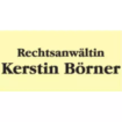 Logo from Rechtsanwältin Kerstin Börner